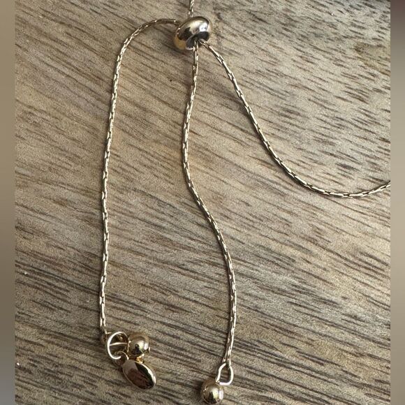 Mixit Delicates Adjustable Gold Tone Bracelet NWT - Picture 4 of 4